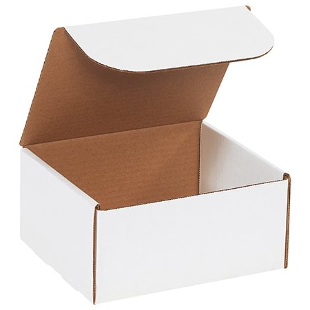 Bsc Preferred 8 x 7 x 4'' White Literature Mailers, 50PK BUY00014848